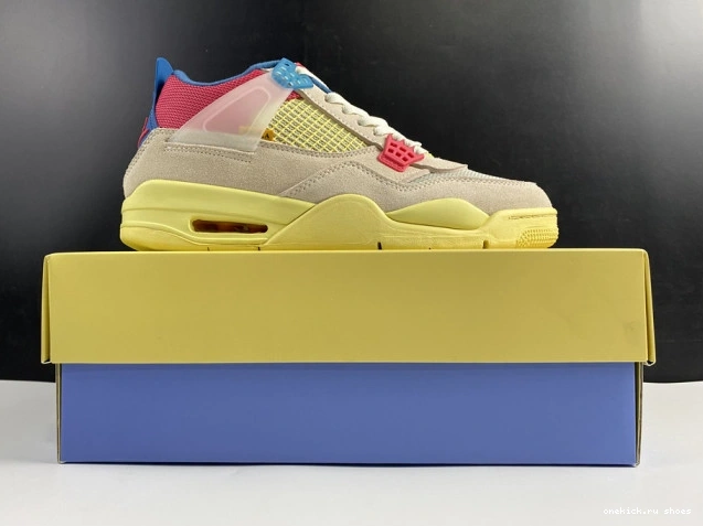Cheap Retro Jordan DC9533-800 Union Air 4 Ice Guava 0811